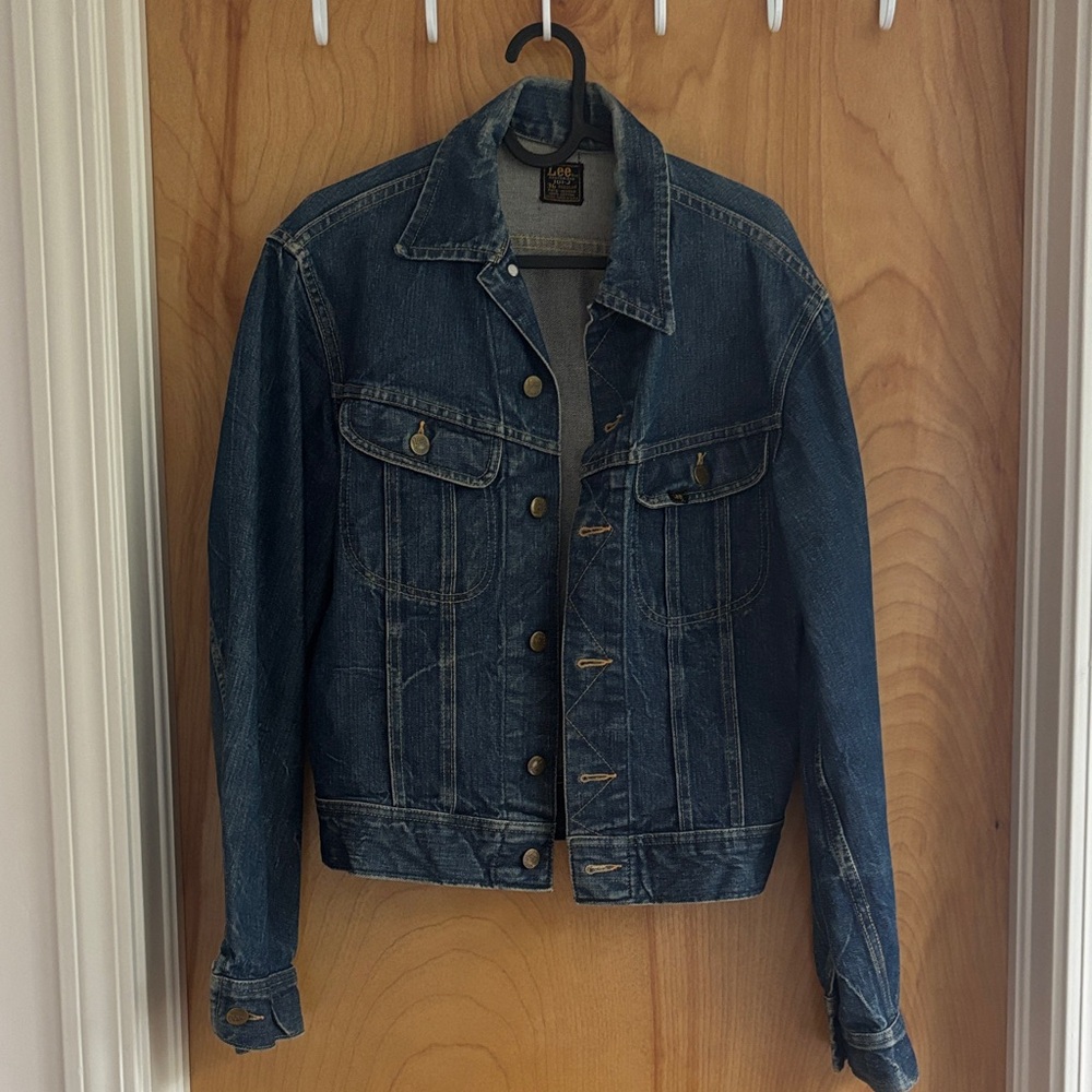 Lee Vintage Dark Blue Jean Jacket